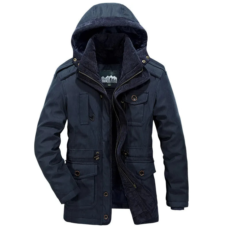 Elegante chaqueta de invierno