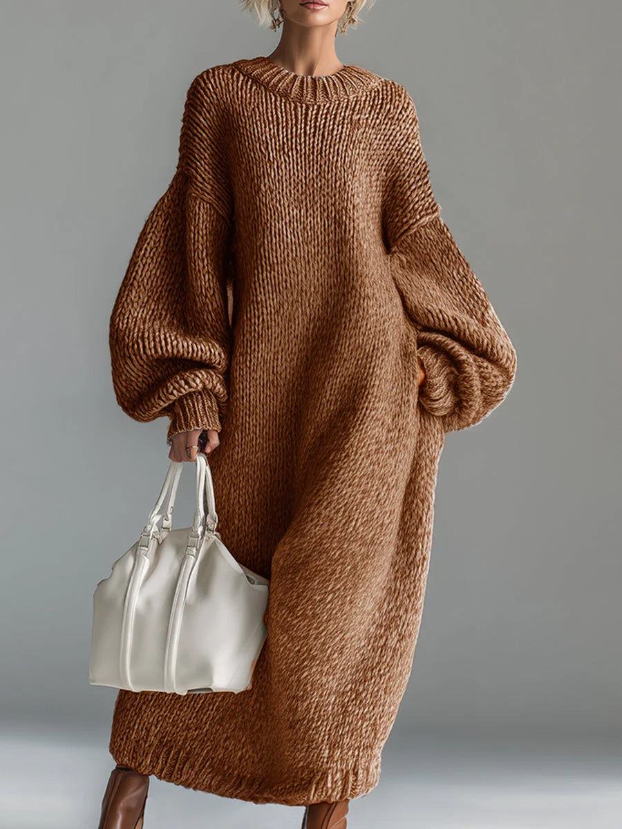 Monarch Soft knit maxi dress