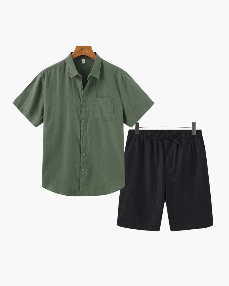 Monarch Linen Combo (Shorts)