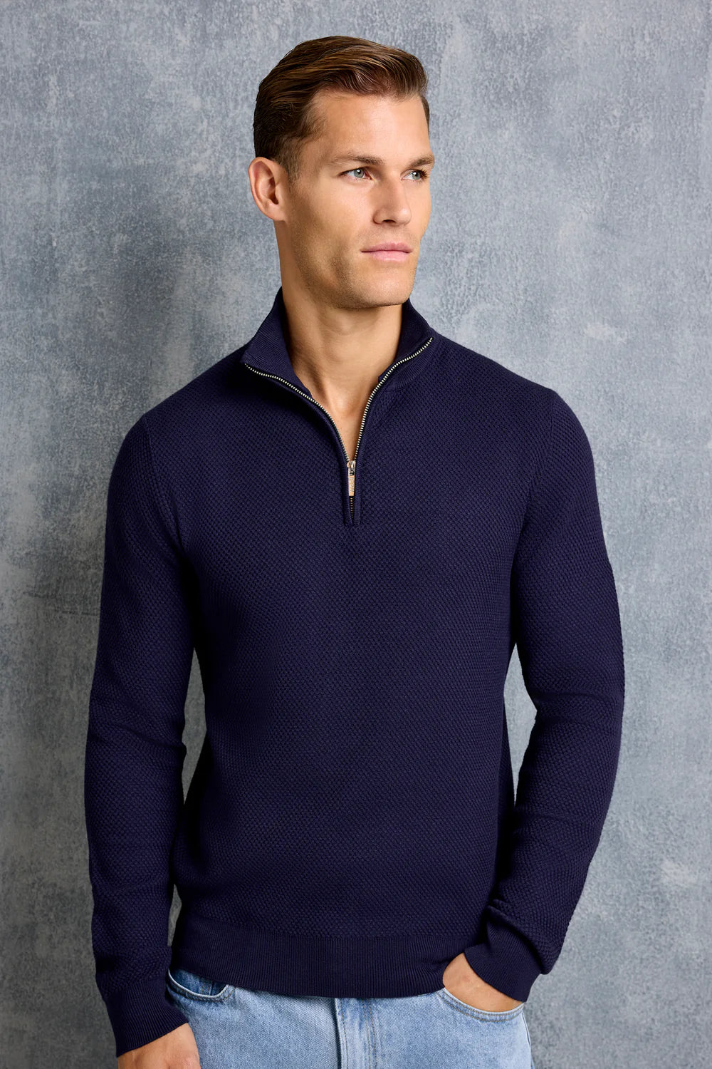 Monarch Quarter Zip Sweater