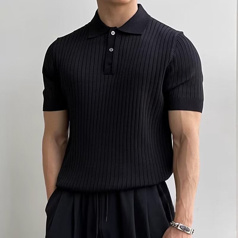 Monarch Knitted Polo Shirt