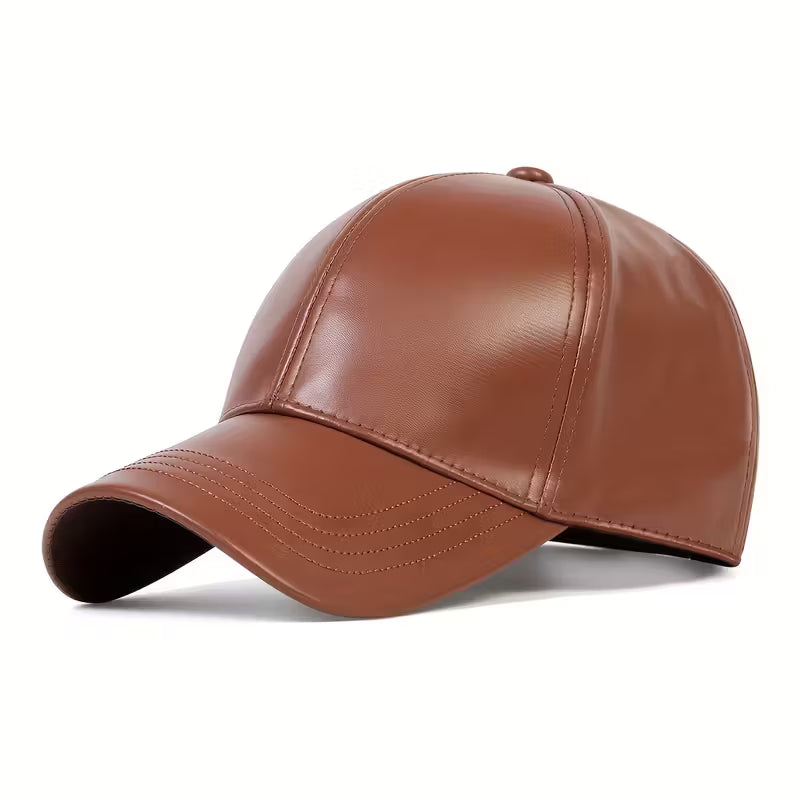 Monarch Leather Cap