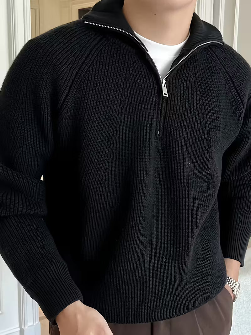 Monarch Essential Quarter-Zip Knit