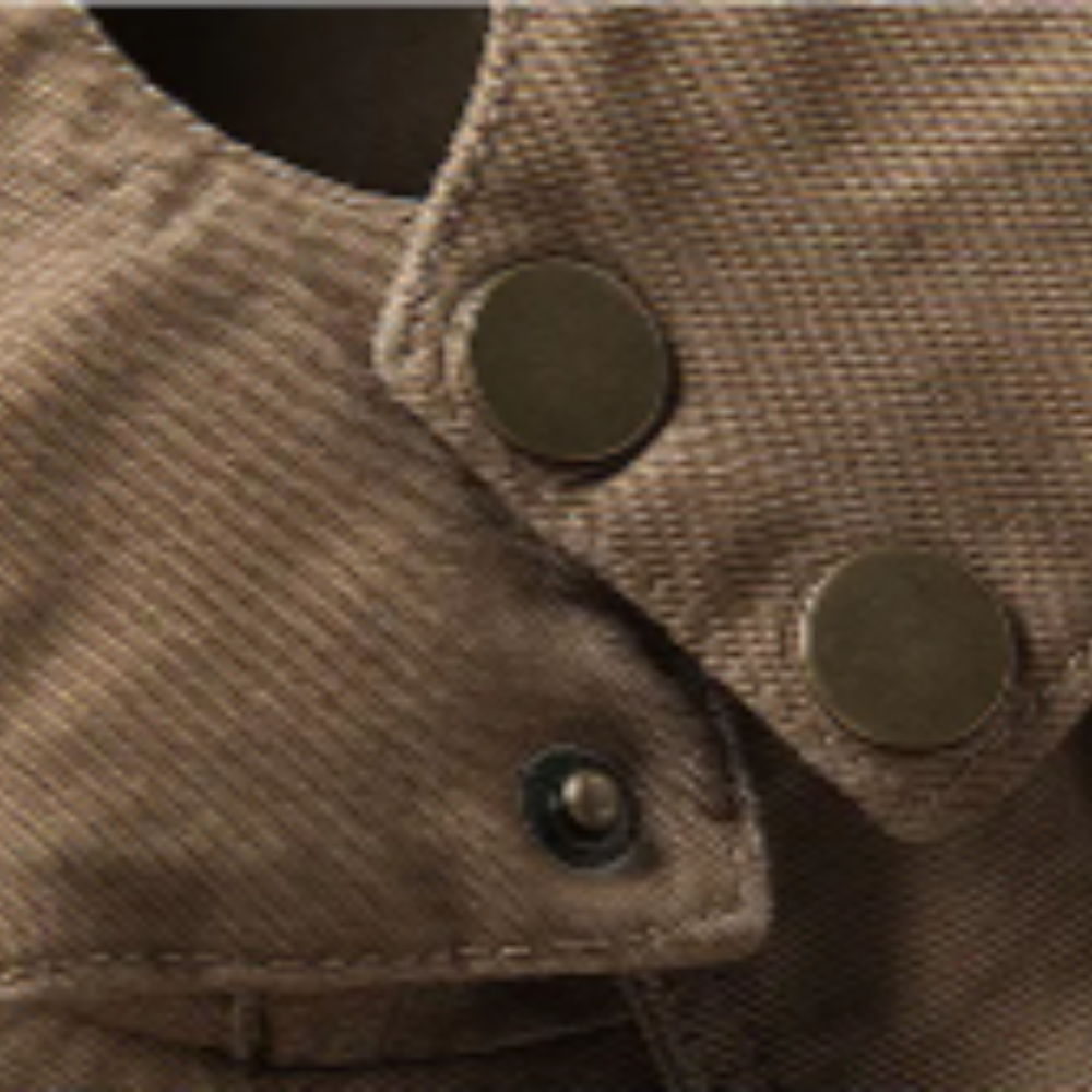 Elegante chaqueta de invierno cortaviento