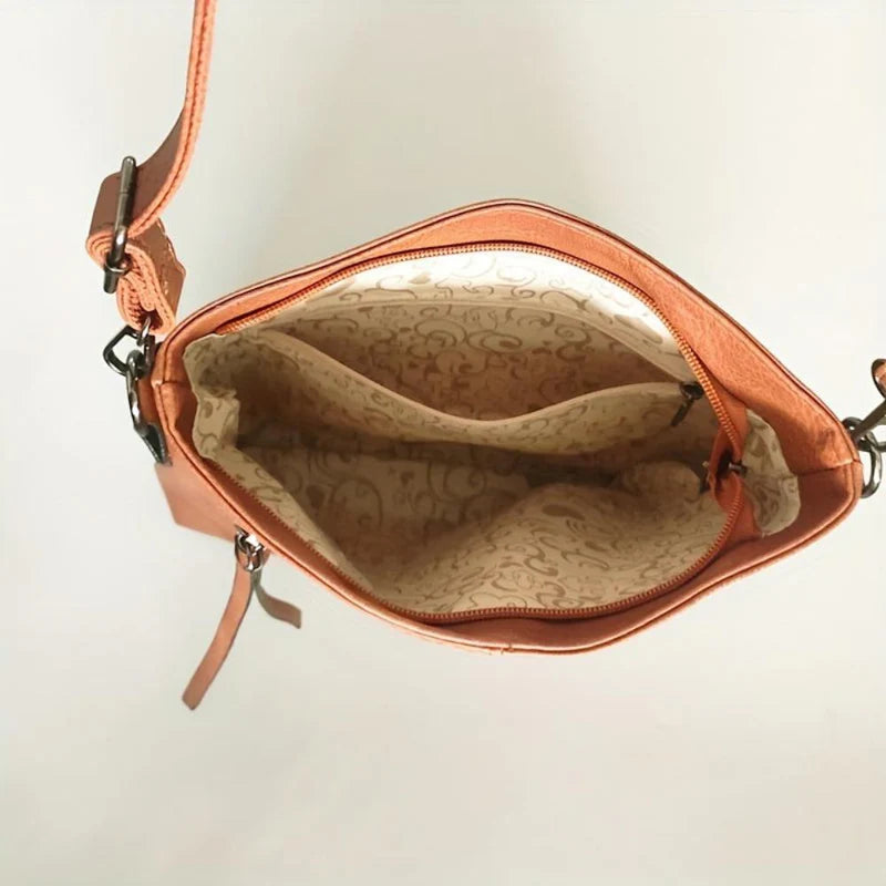 Monarch Retro Square Crossbody Bag
