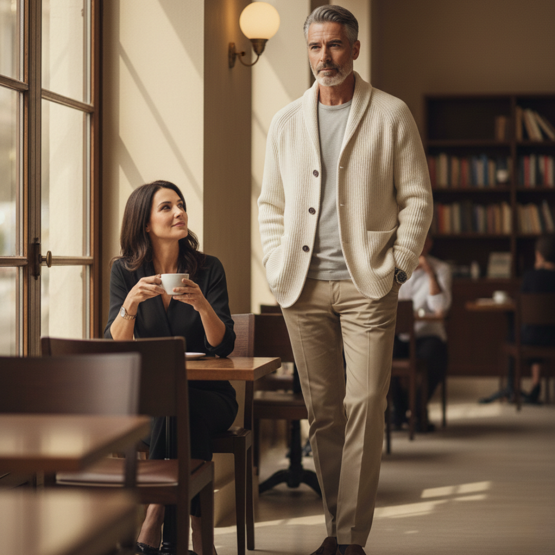 Monarch Wool-Blend Knit Vest