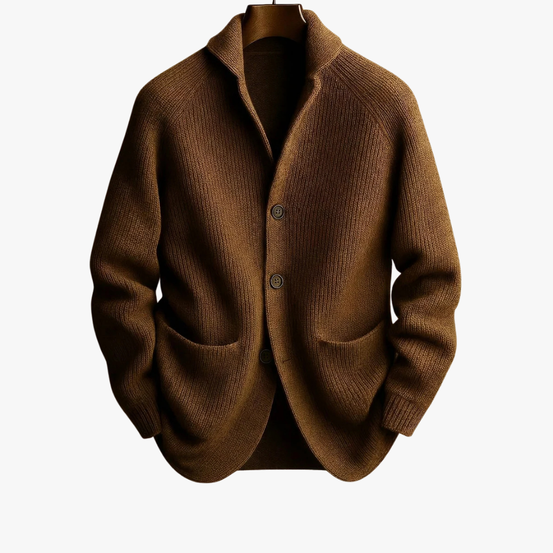 Monarch Wool-Blend Knit Vest