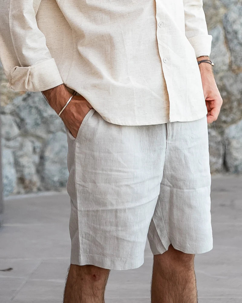 Monarch Premium Linen Shorts