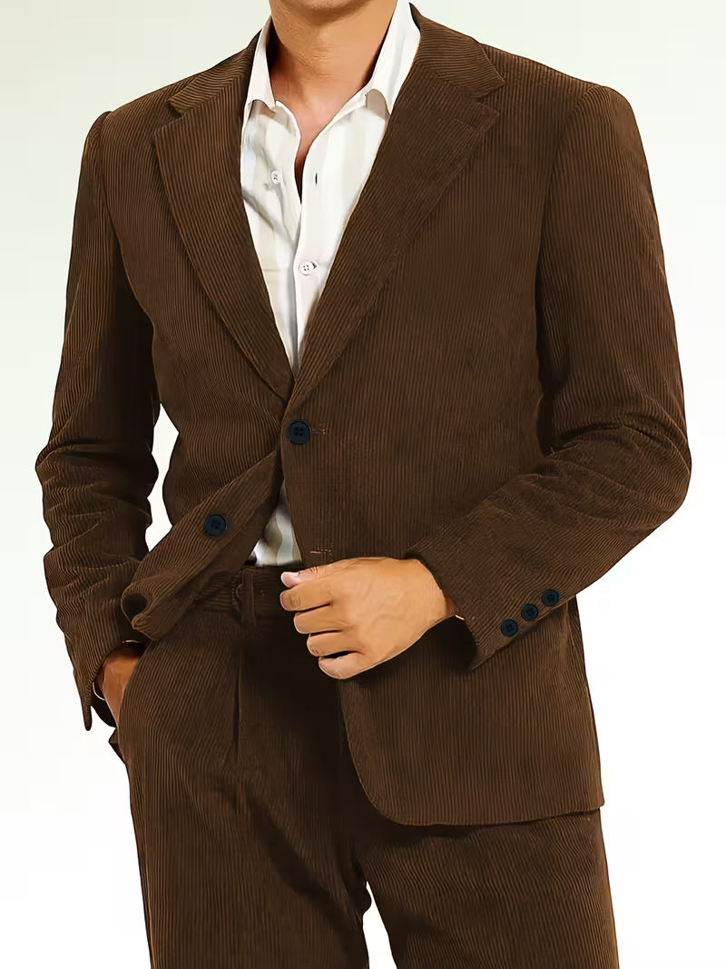 The Umber Corduroy Blazer