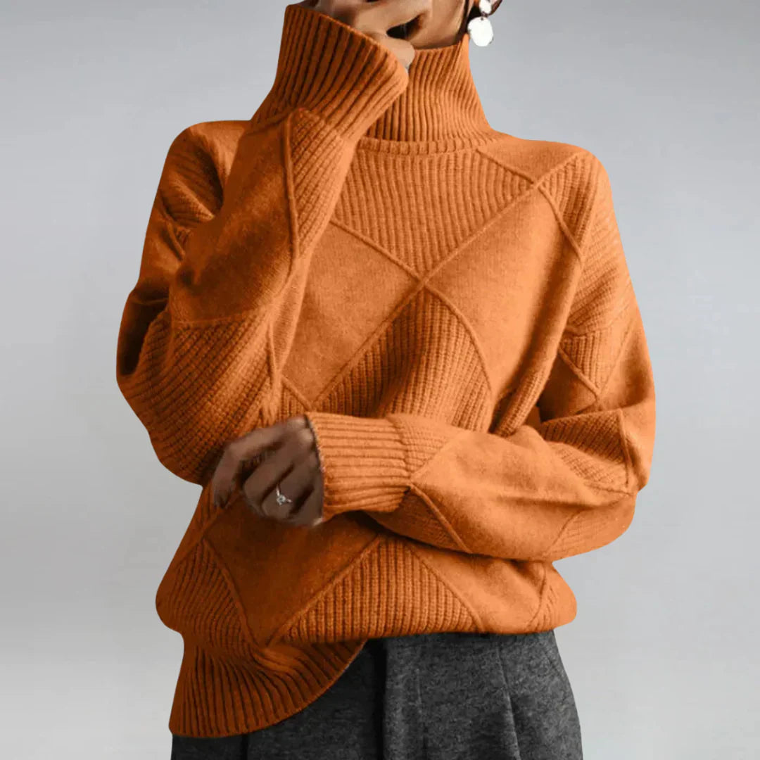 Monarch Luxe Cashmere Turtleneck Sweater