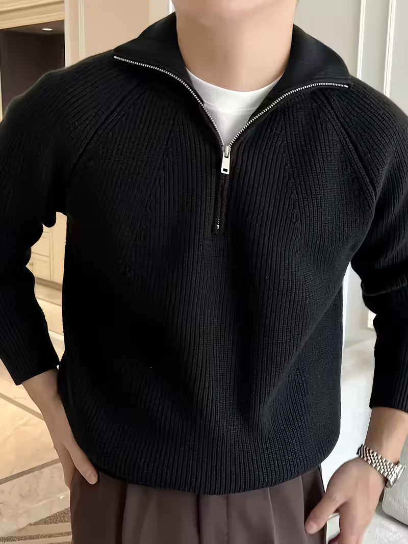 Monarch Essential Quarter-Zip Knit