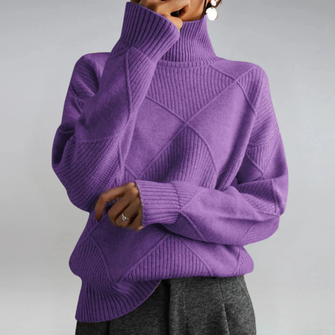 Monarch Luxe Cashmere Turtleneck Sweater
