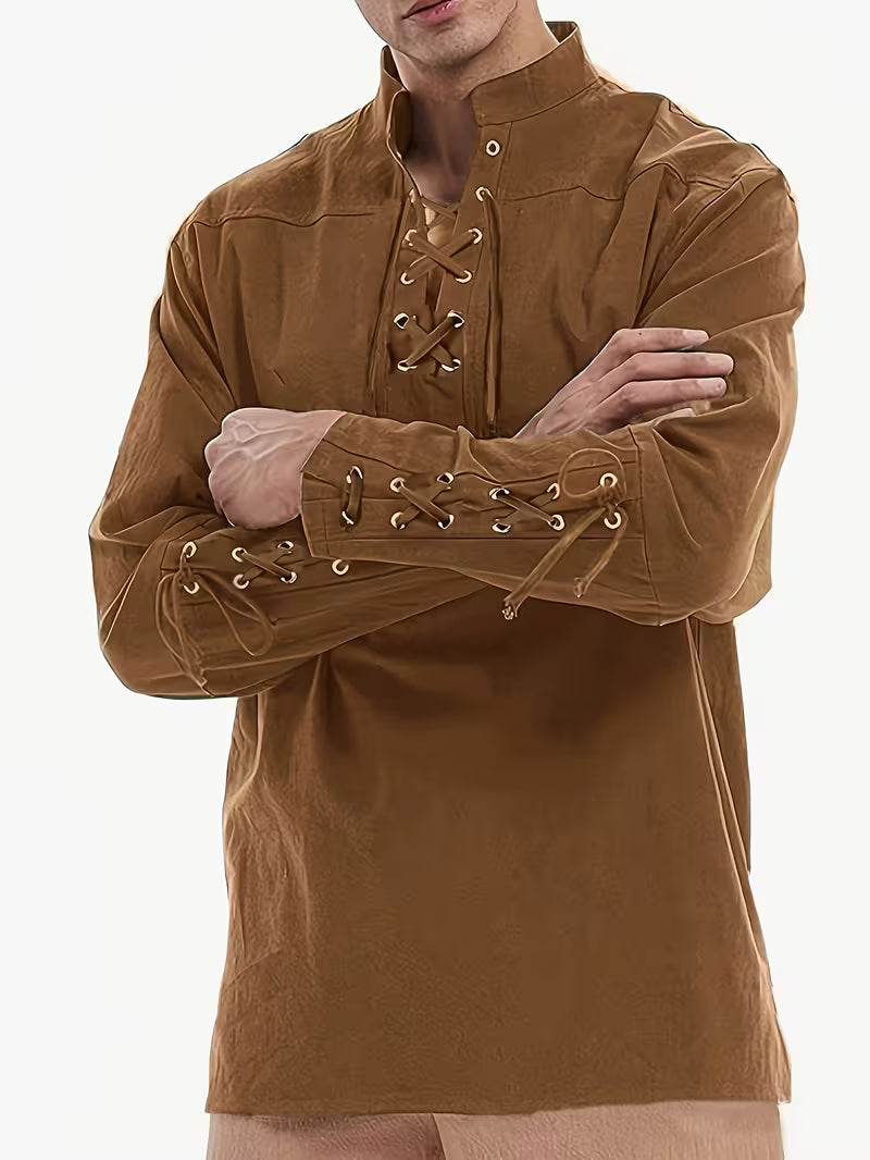 Monarch Ragnar Stand Collar Shirt