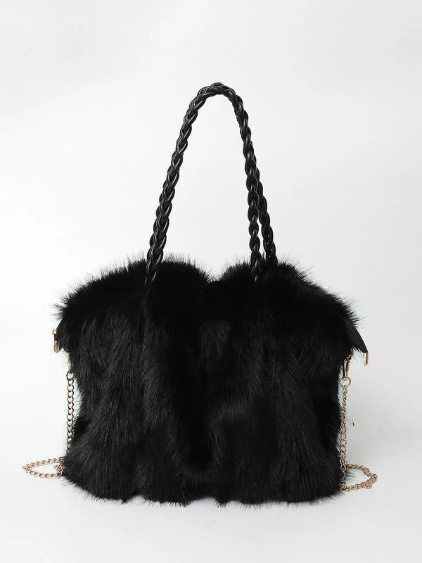 Monarch - Plush Shoulder Tote