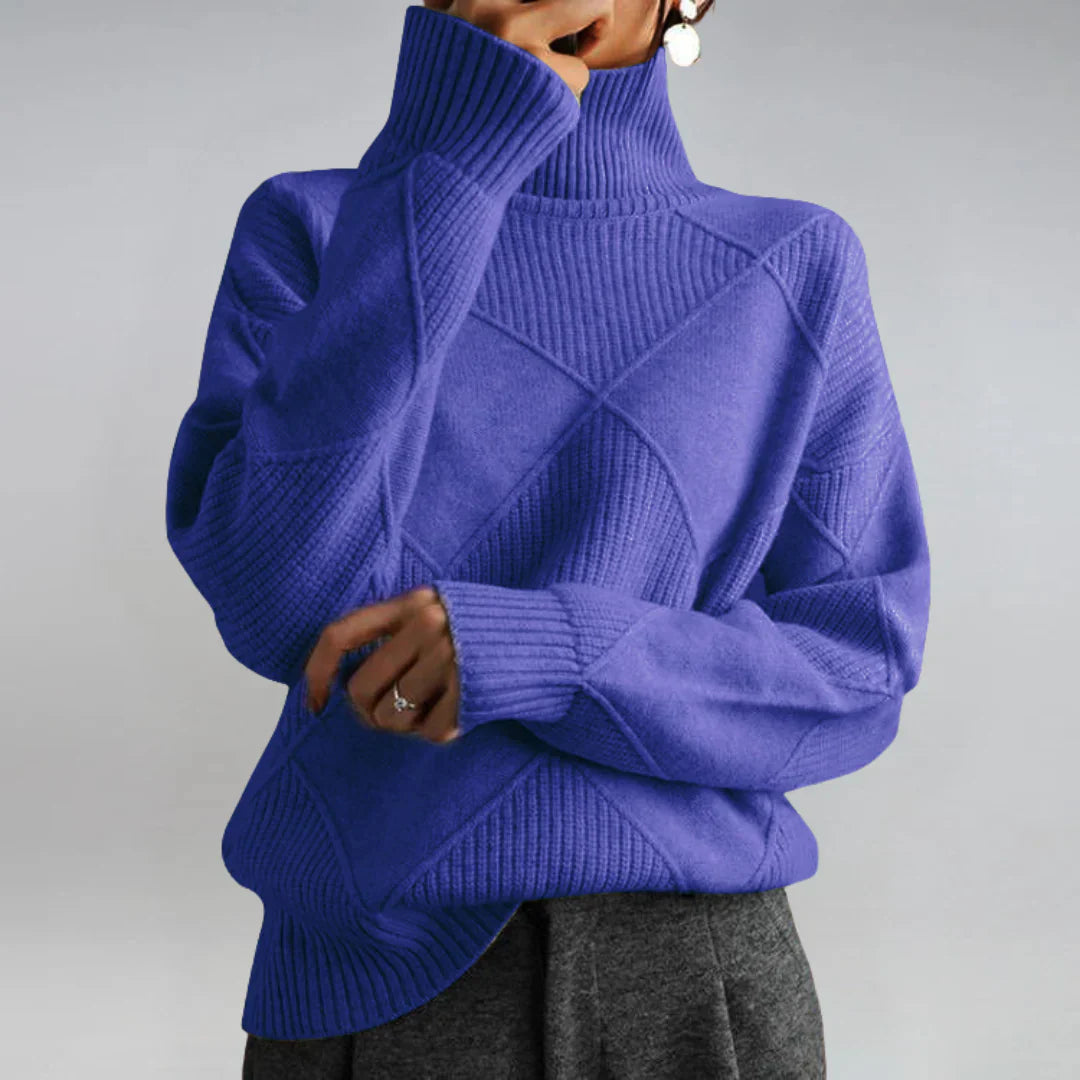 Monarch Luxe Cashmere Turtleneck Sweater