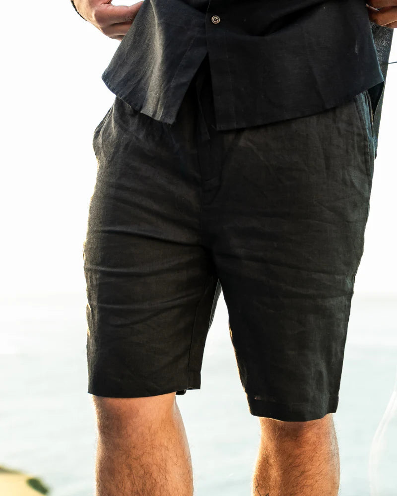 Monarch Premium Linen Shorts