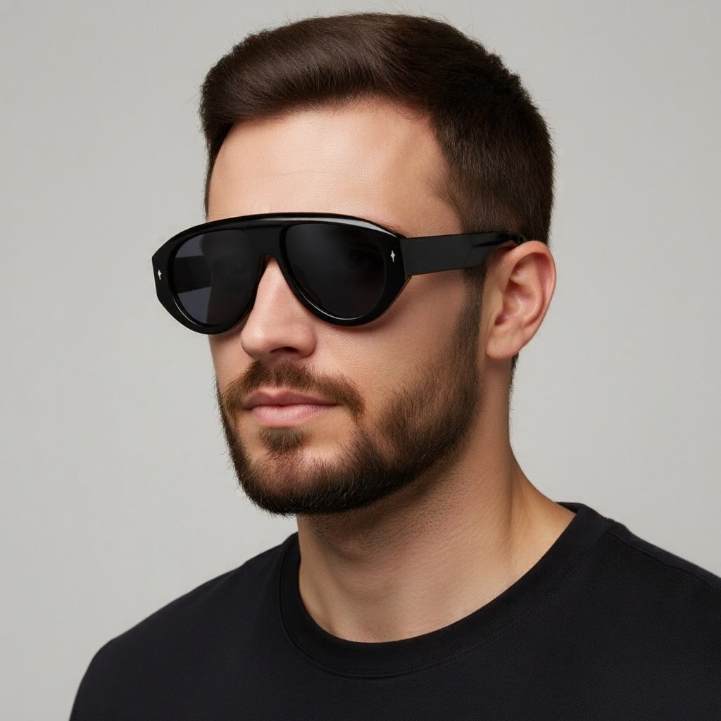 NAPOLI | Chunky Aviator Sunglasses