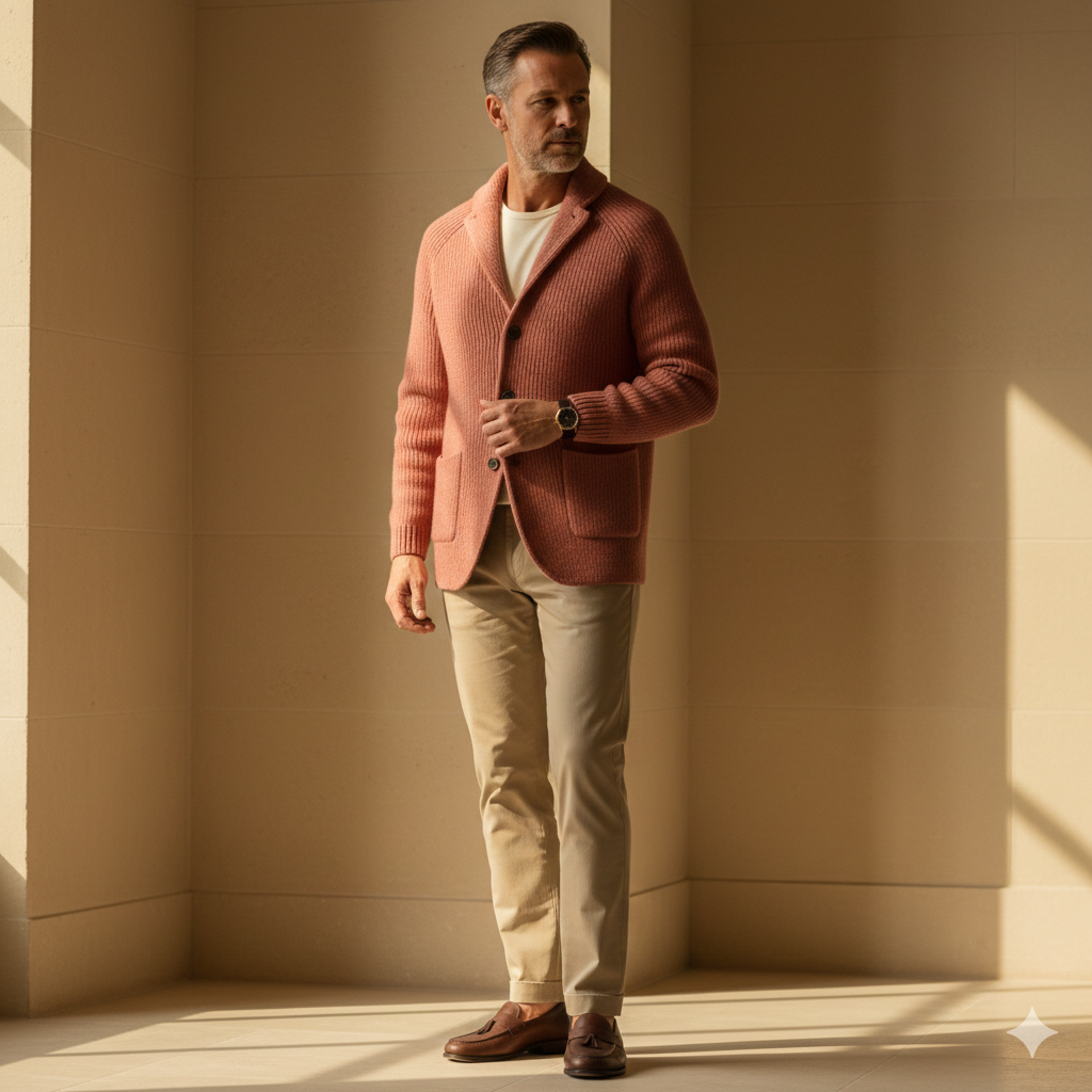 Monarch Wool-Blend Knit Vest