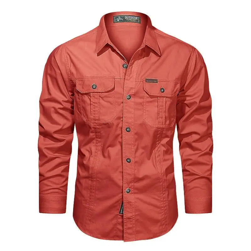 Camisa cargo para hombre