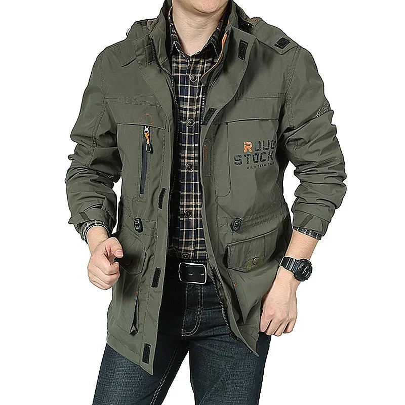 Chaqueta casual outdoor para hombre