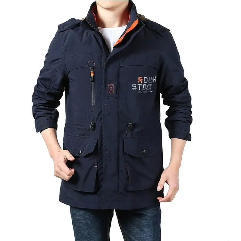 Chaqueta casual outdoor para hombre