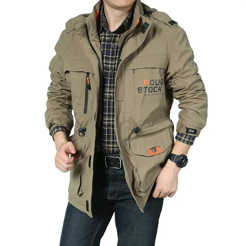 Chaqueta casual outdoor para hombre