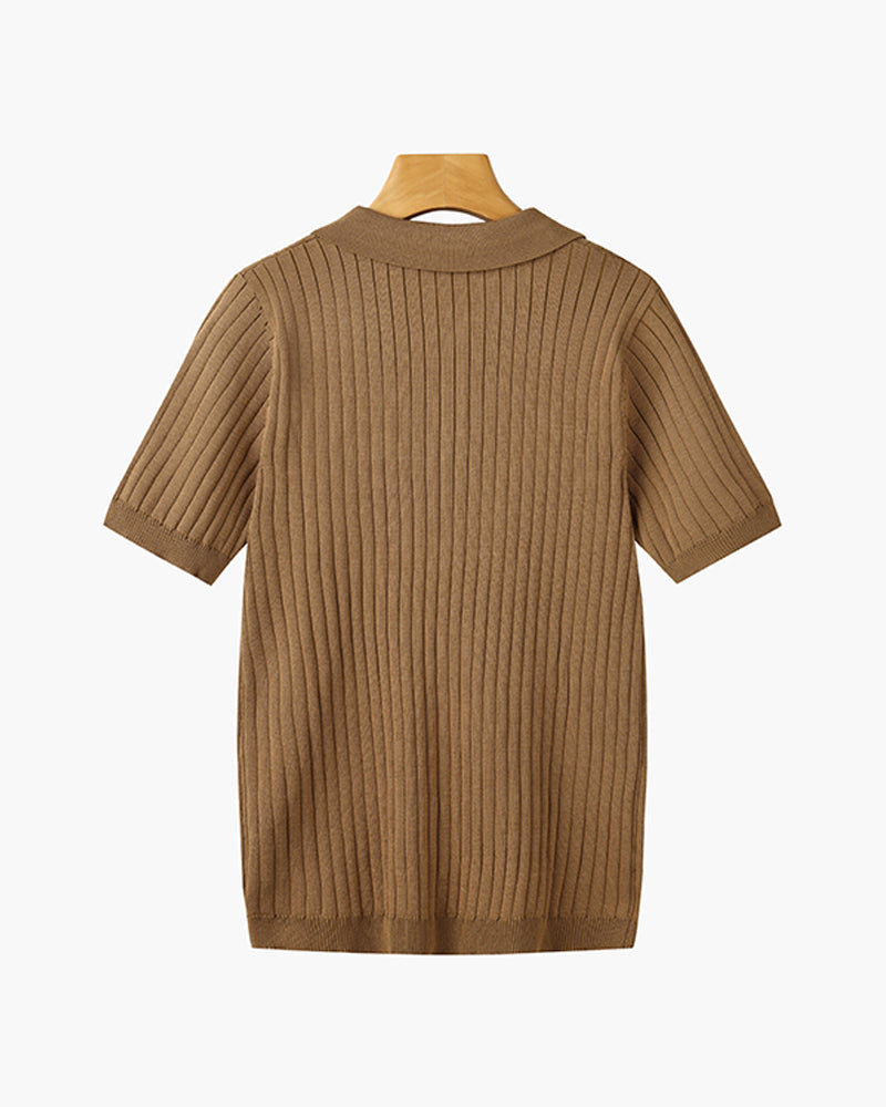 Monarch Knitted Polo Shirt