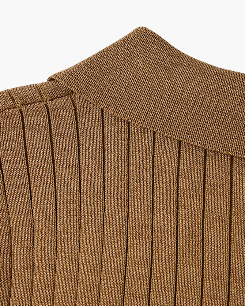 Monarch Knitted Polo Shirt