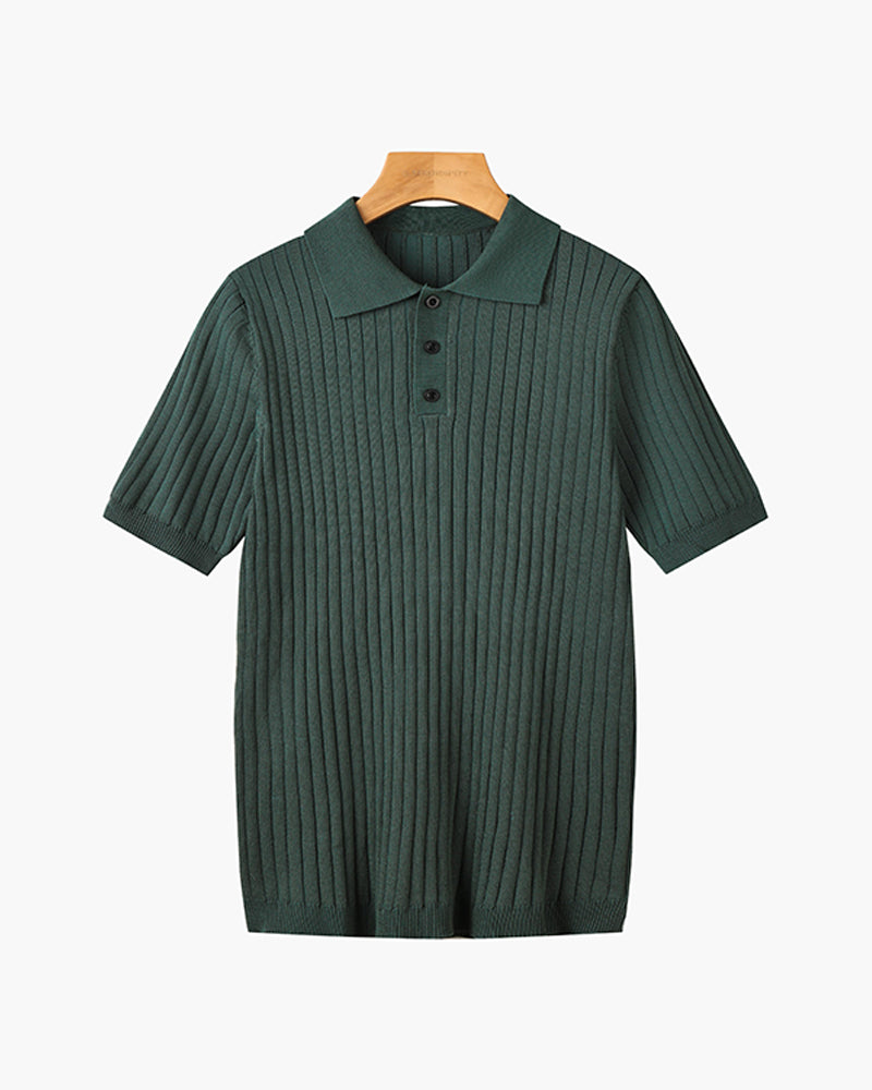 Monarch Knitted Polo Shirt