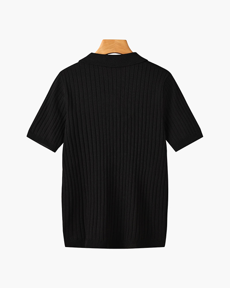 Monarch Knitted Polo Shirt