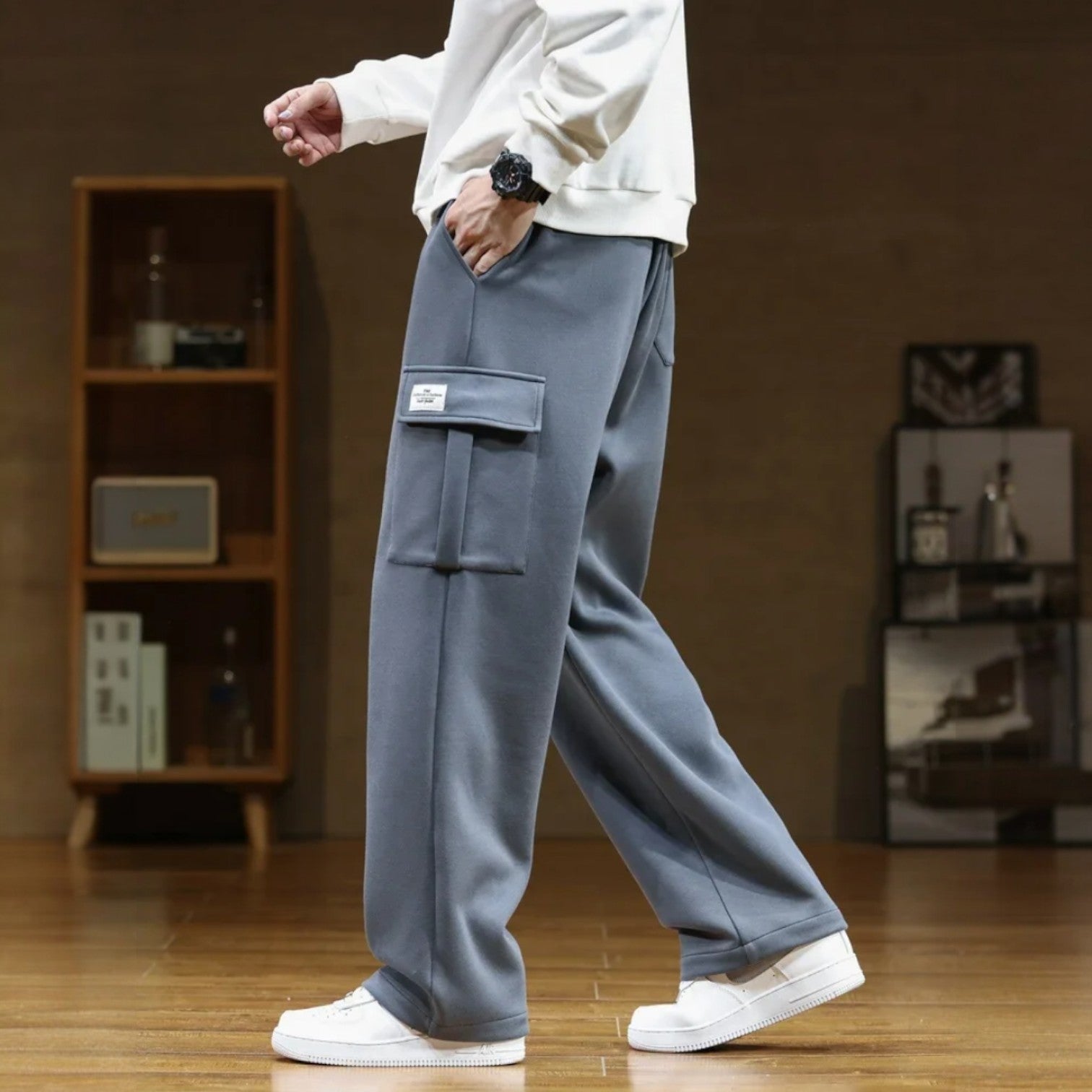 Nico | Wide-Leg Sweatpants with Pockets