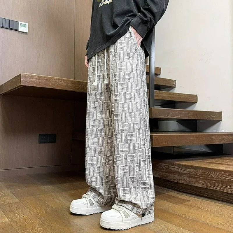 Gabriele | Wide-Leg Jacquard Pants