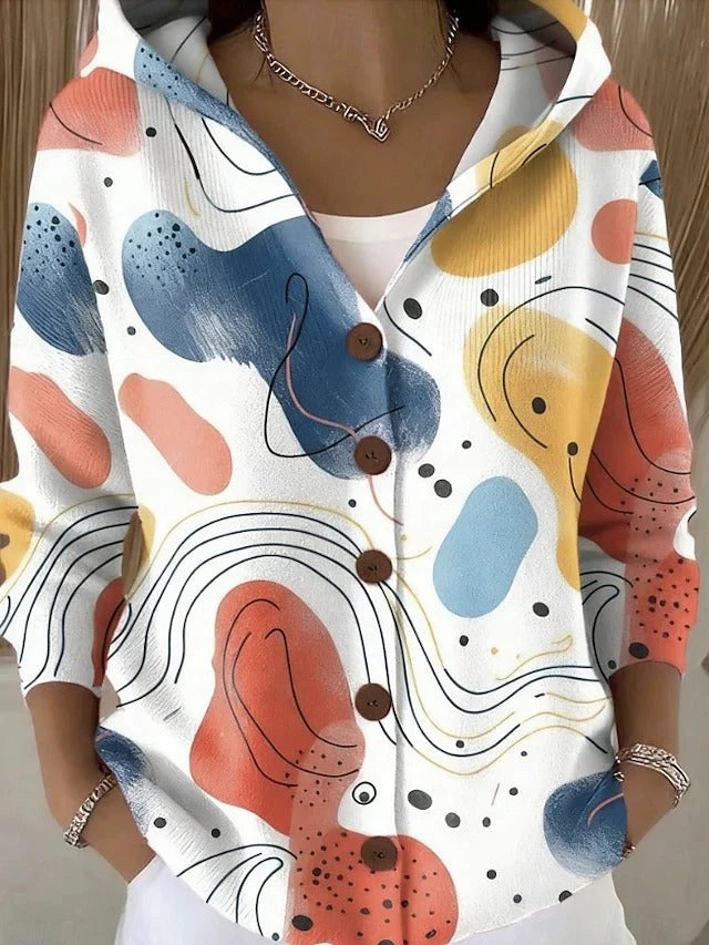 Cassidy Artistic Warm Long Cardigan