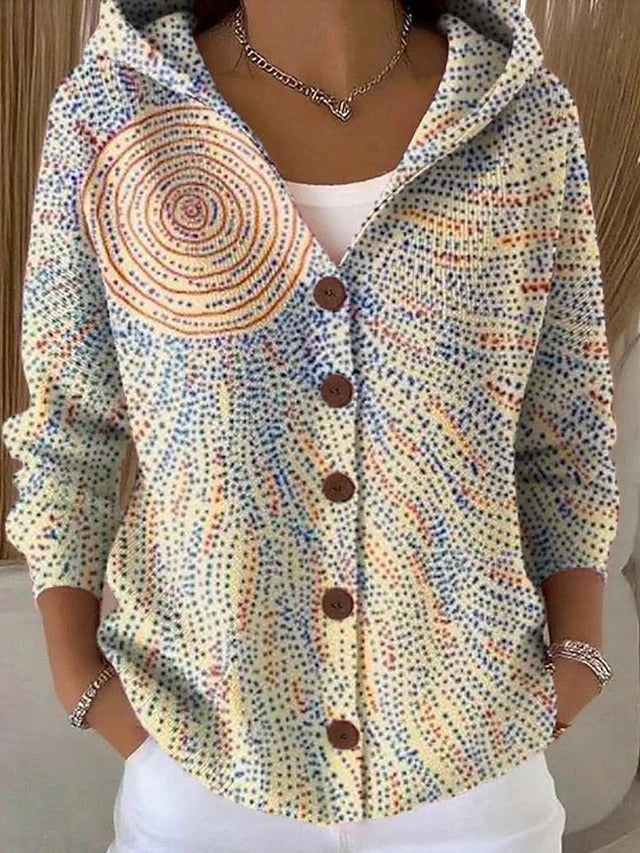 Cassidy Artistic Warm Long Cardigan