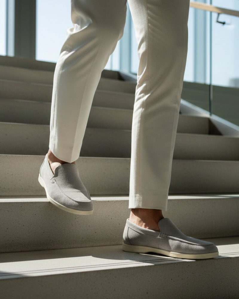 Monarch Suede Loafers