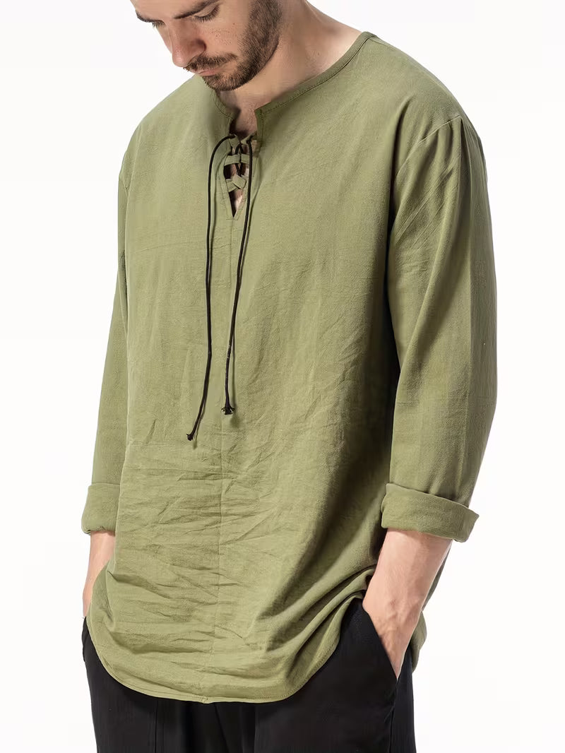 Monarch Riviera Linen Henley