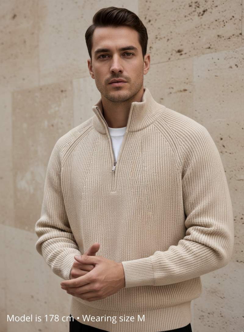 Monarch Essential Quarter-Zip Knit