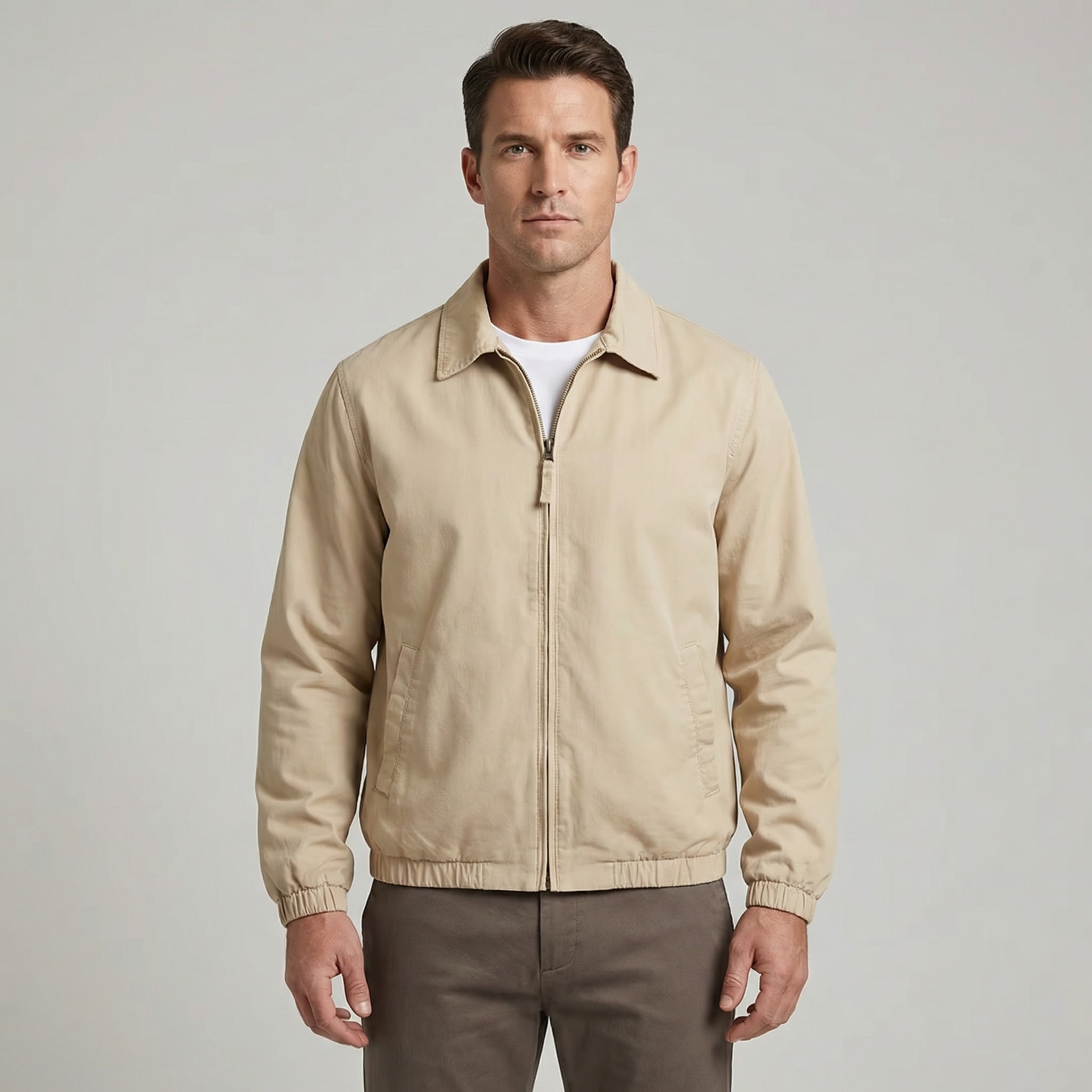 Mateo™ | Chaqueta ligera clásica con cremallera