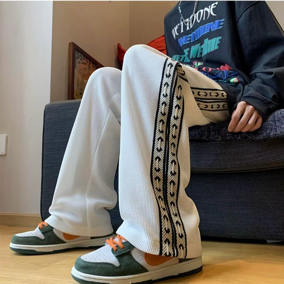 Remi | Textured Wide-Leg Pants