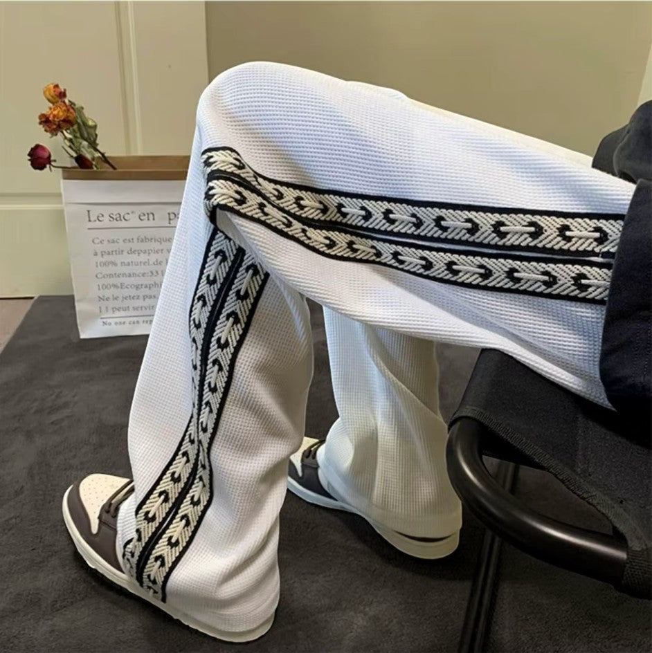 Remi | Textured Wide-Leg Pants