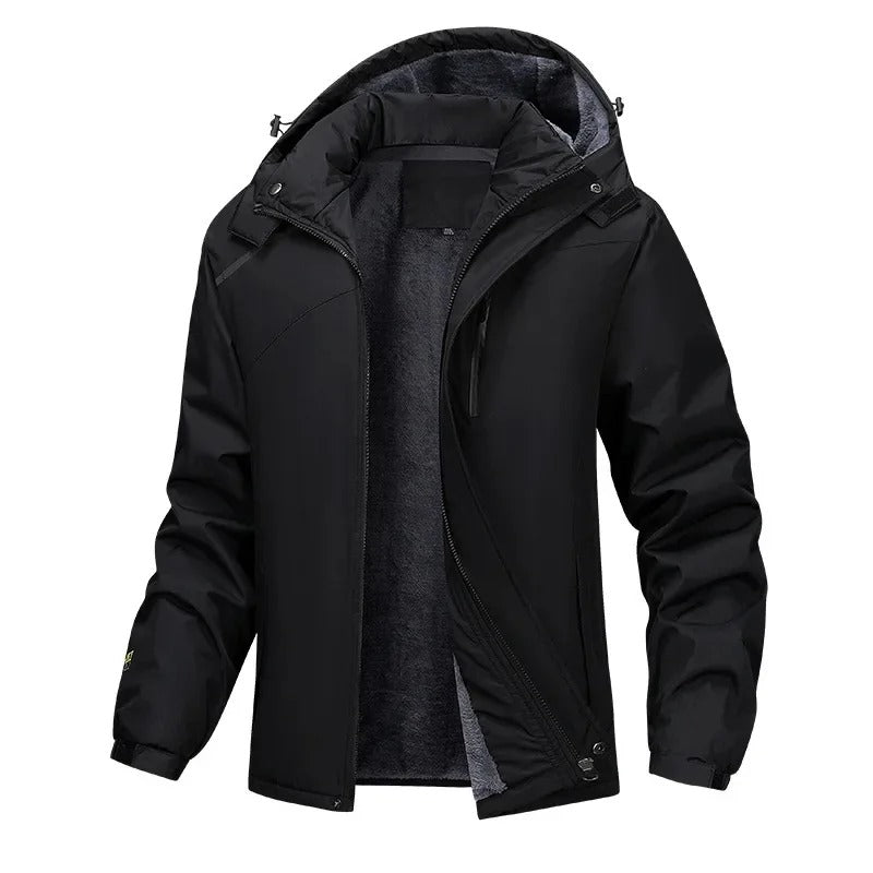 Elegante chaqueta polar para exteriores